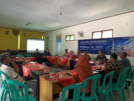 EVALUASI RANCANGAN APBDes 2025